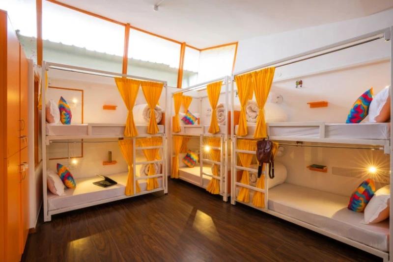 Bed in 12 Bed Mixed Dormitory Room with Ensuite Bathroom 1